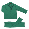 BARRON BUDGET POLY COTTON CONTI SUIT EMERALD