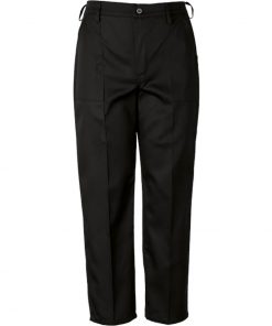 BARRON BUDGET POLY COTTON CONTI TROUSER BLACK