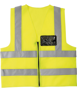 BARRON CONTRACT WAISTCOAT YELLOW