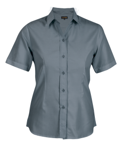 BARRON LADIES EASY CARE BLOUSE SHORT SLEEVE