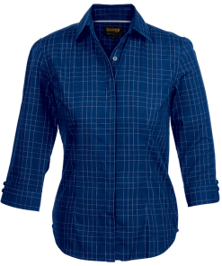 BARRON LADIES HAMILTON CHECK BLOUSE