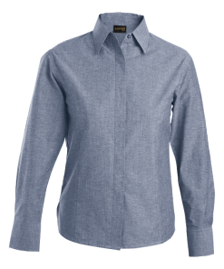 BARRON LADIES OXFORD BLOUSE LONG SLEEVE