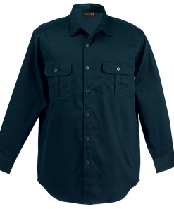 BARRON MENS BUSH SHIRT LONG SLEEVE