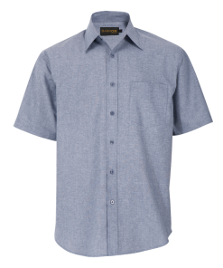 BARRON MENS OXFORD LOUNGE SHORT SLEEVE