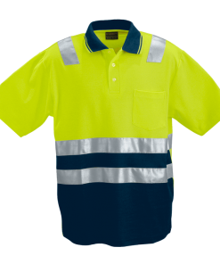 BARRON PATROL GOLFER YELLOW/NAVY