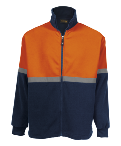 BARRON QUARRY FLEECE NAVY/ORANGE