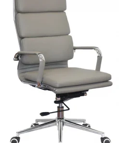 CLASSIC PU CUSHION HIGH BACK GREY