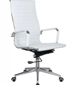 CLASSIC PU HIGH BACK WHITE