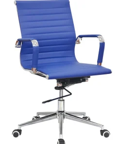 CLASSIC PU MEDIUM BACK BLUE