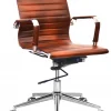 CLASSIC PU MEDIUM BACK BROWN