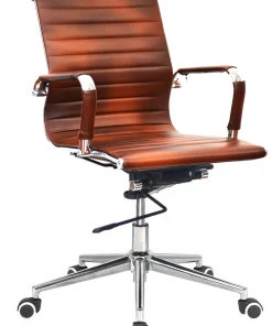 CLASSIC PU MEDIUM BACK BROWN