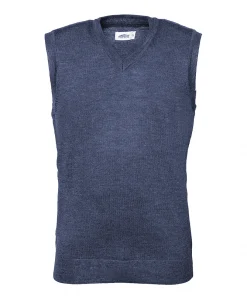 JONSSON FINE GAUGE V-NECK SLEEVELESS JERSEY