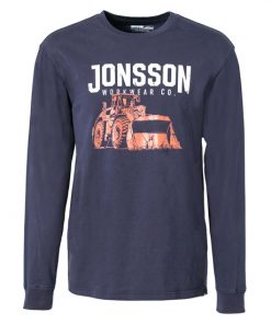 JONSSON LONG SLEEVE BULLDOZER TEE