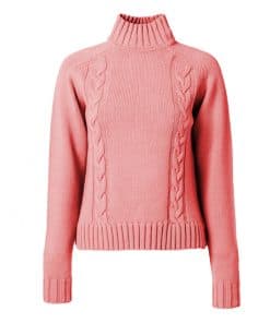JONSSON WOMEN'S CABLE POLAR NECK JERSEY