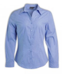 DONNA BLOUSE LONG SLEEVE - STRIPE 5
