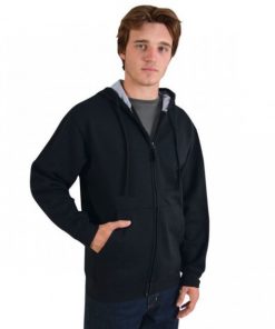 ZIP UP FLEECE HOODIE