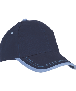 BARRON 6 PANEL CANVAS BINDING CAP