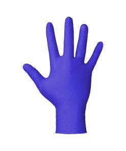 REBEL BLUE NITRILE DISPOSABLE EXAMINATION GLOVES