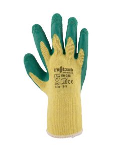 GREEN LATEX GLOVES