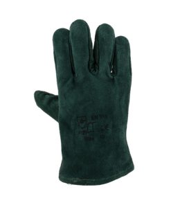 GREEN LINED WELDERS GLOVES