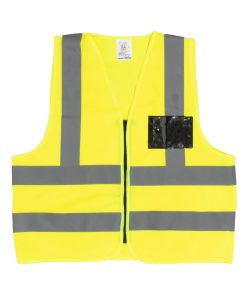 SOLID LIME REFLECTIVE VEST