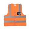 SOLID ORANGE REFLECTIVE VEST
