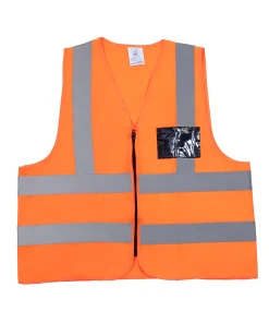 SOLID ORANGE REFLECTIVE VEST